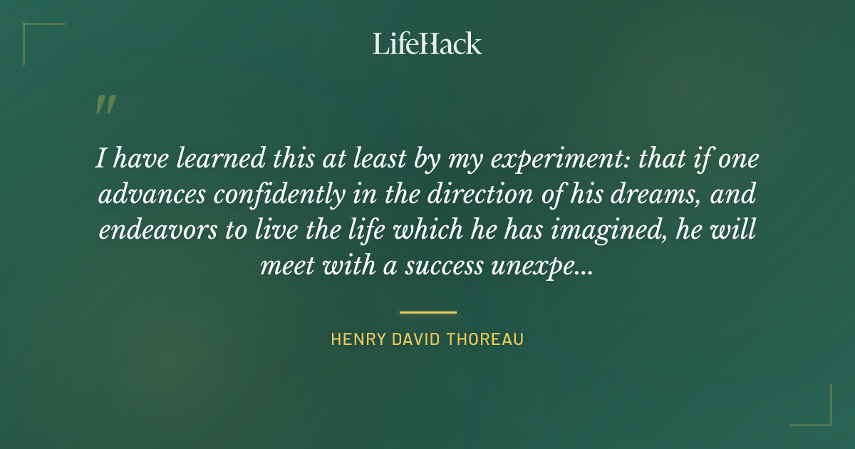 Quote by Henry David Thoreau