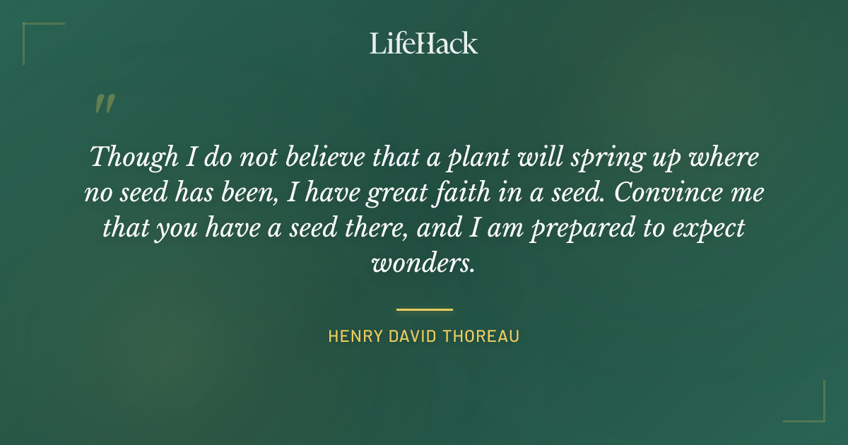 Quote by Henry David Thoreau