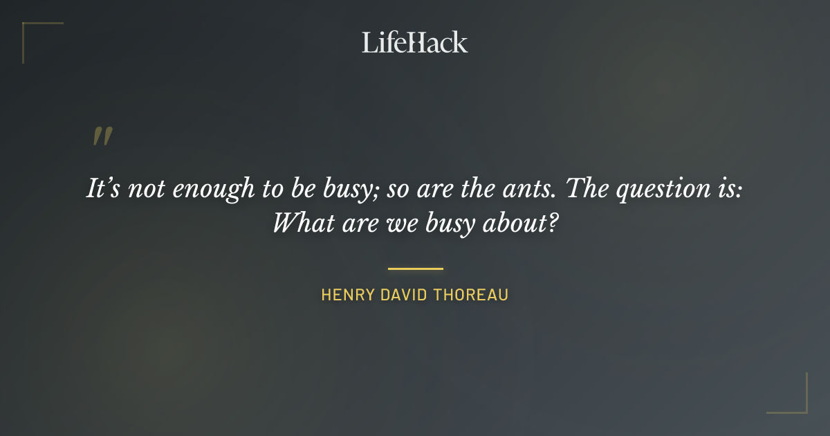 Quote by Henry David Thoreau