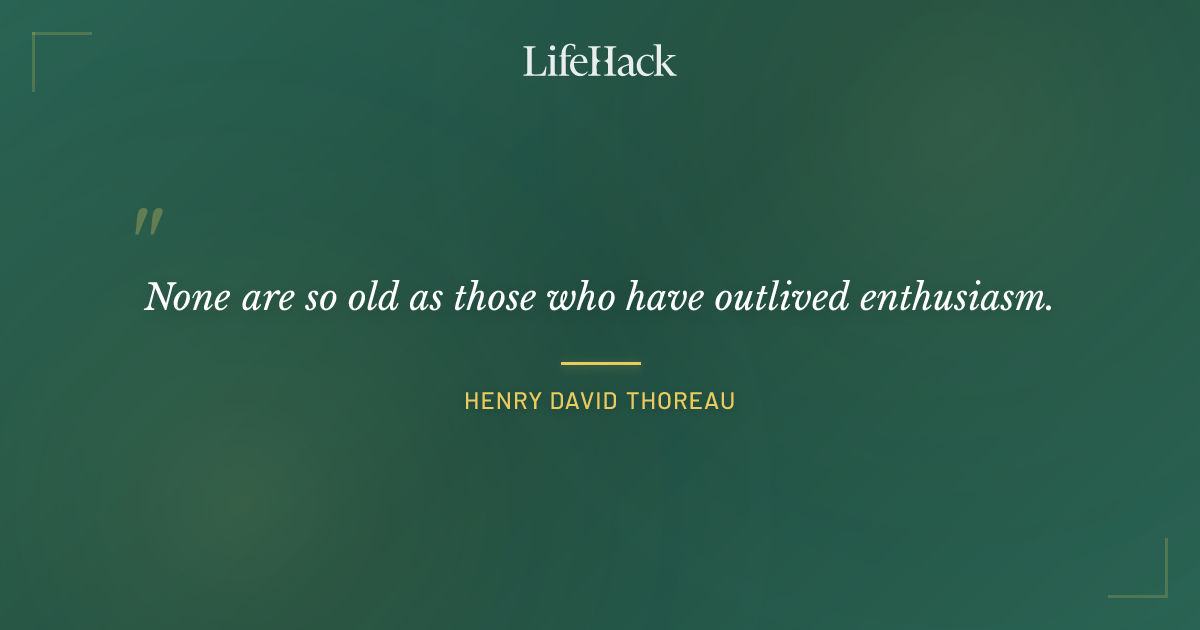Quote by Henry David Thoreau