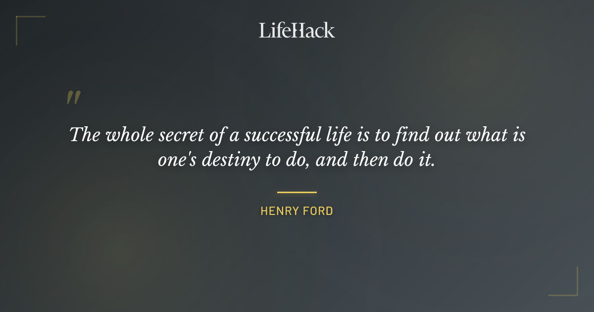 Quote by Henry Ford