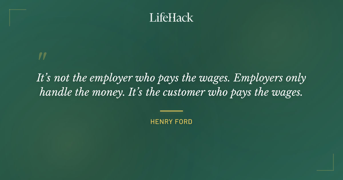Quote by Henry Ford