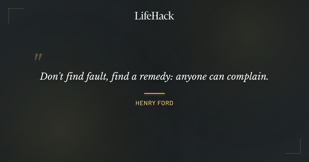 Quote by Henry Ford