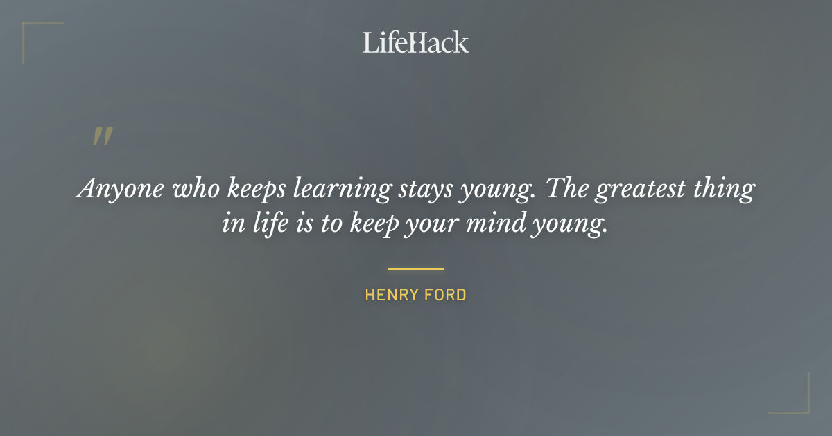 Quote by Henry Ford