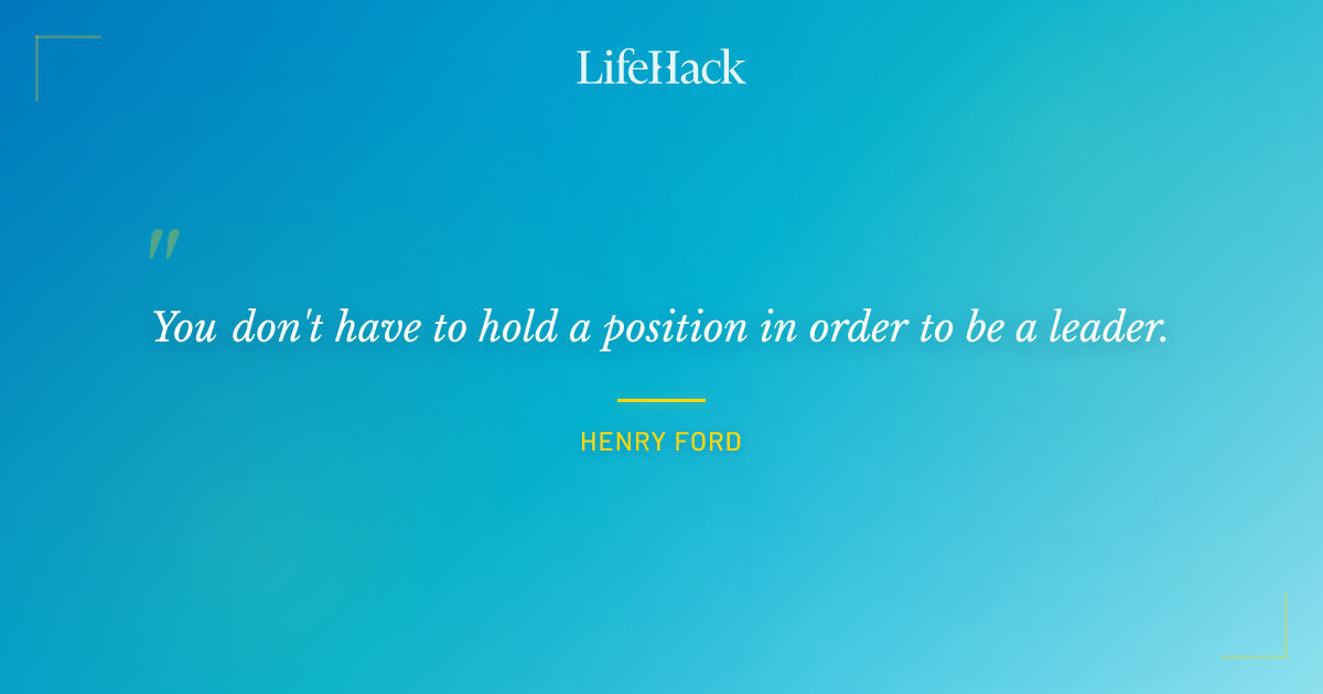 Quote by Henry Ford