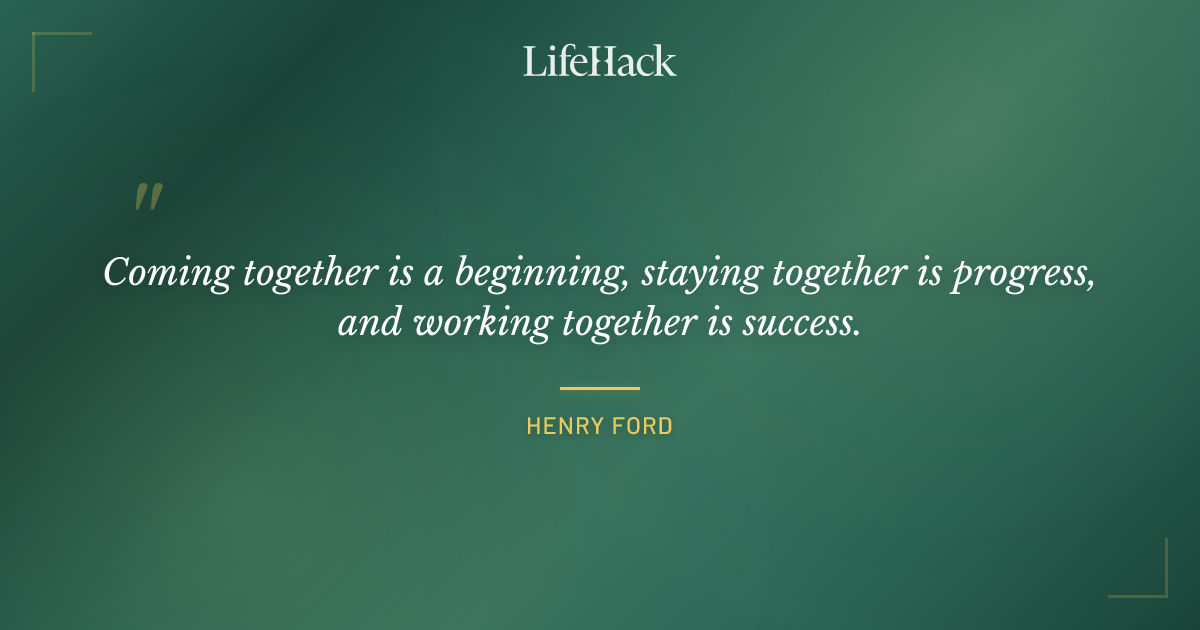 Quote by Henry Ford