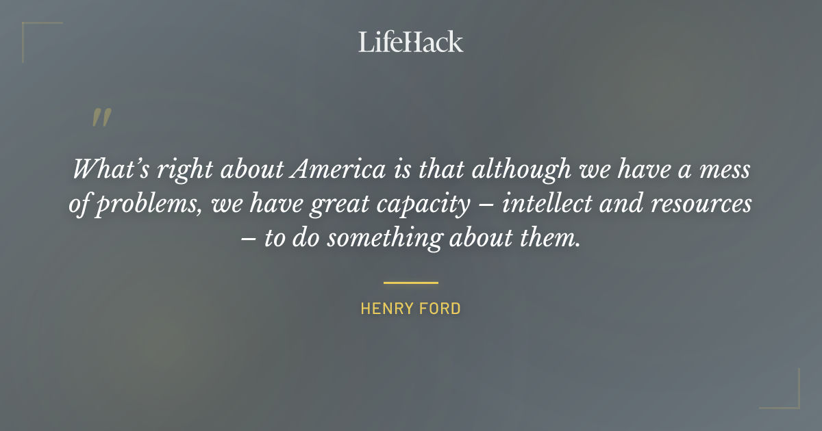 Quote by Henry Ford