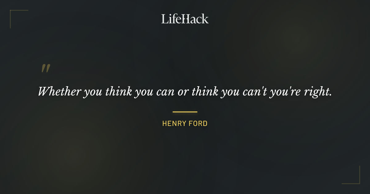 Quote by Henry Ford