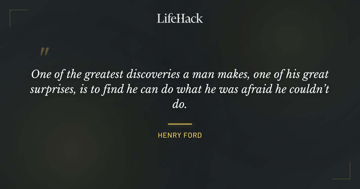 Quote by Henry Ford