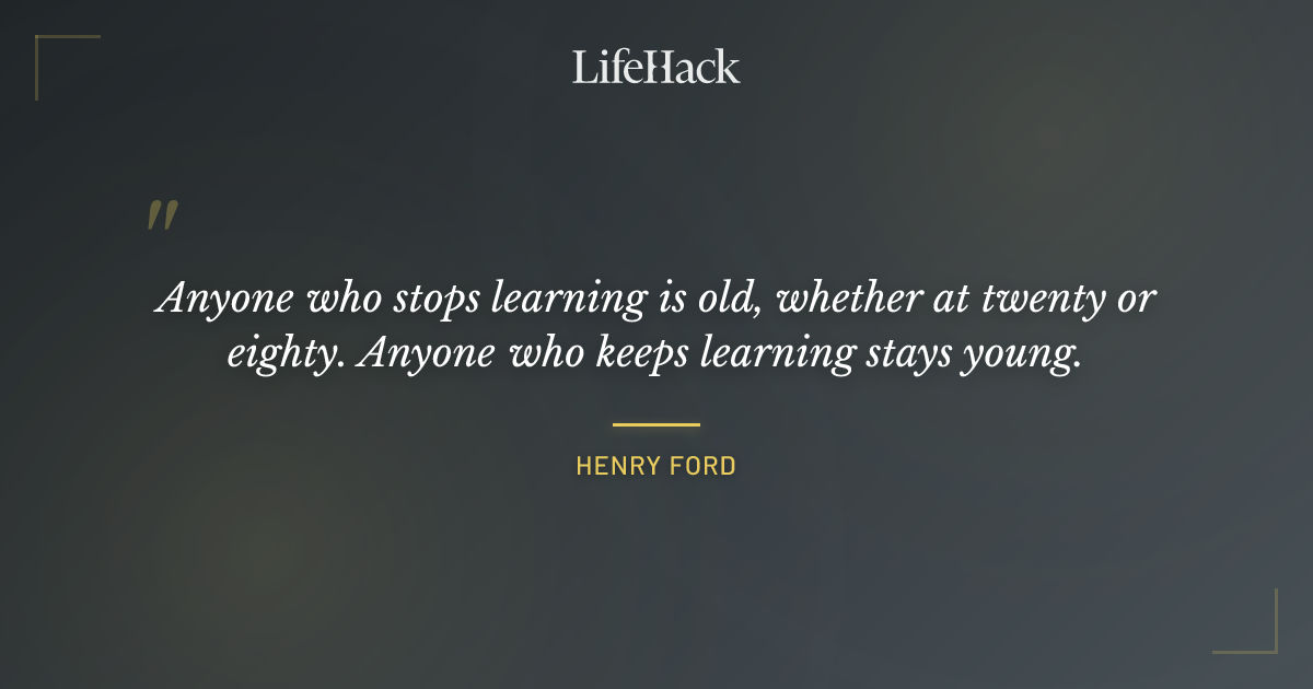 Quote by Henry Ford