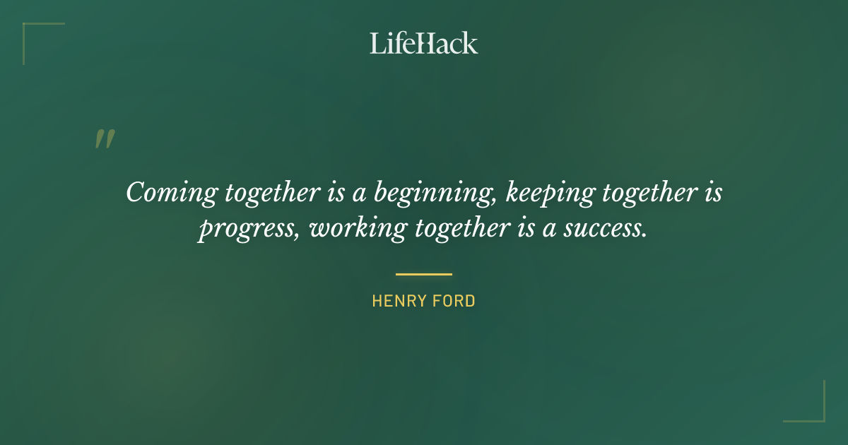 Quote by Henry Ford
