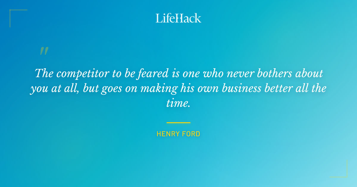 Quote by Henry Ford