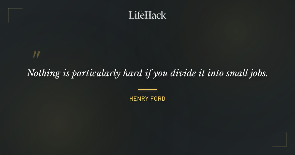 Quote by Henry Ford