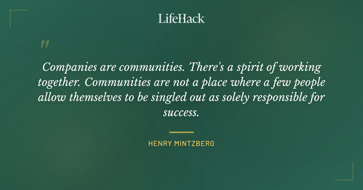 Quote by Henry Mintzberg