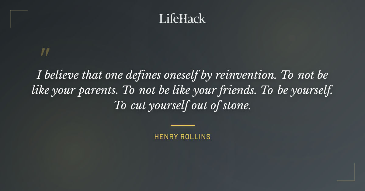 Quote by Henry Rollins