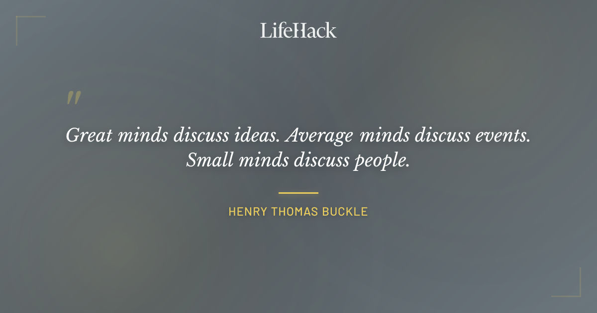 Quote by Henry Thomas Buckle