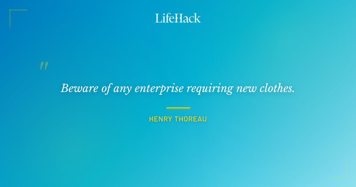 Quote by Henry Thoreau