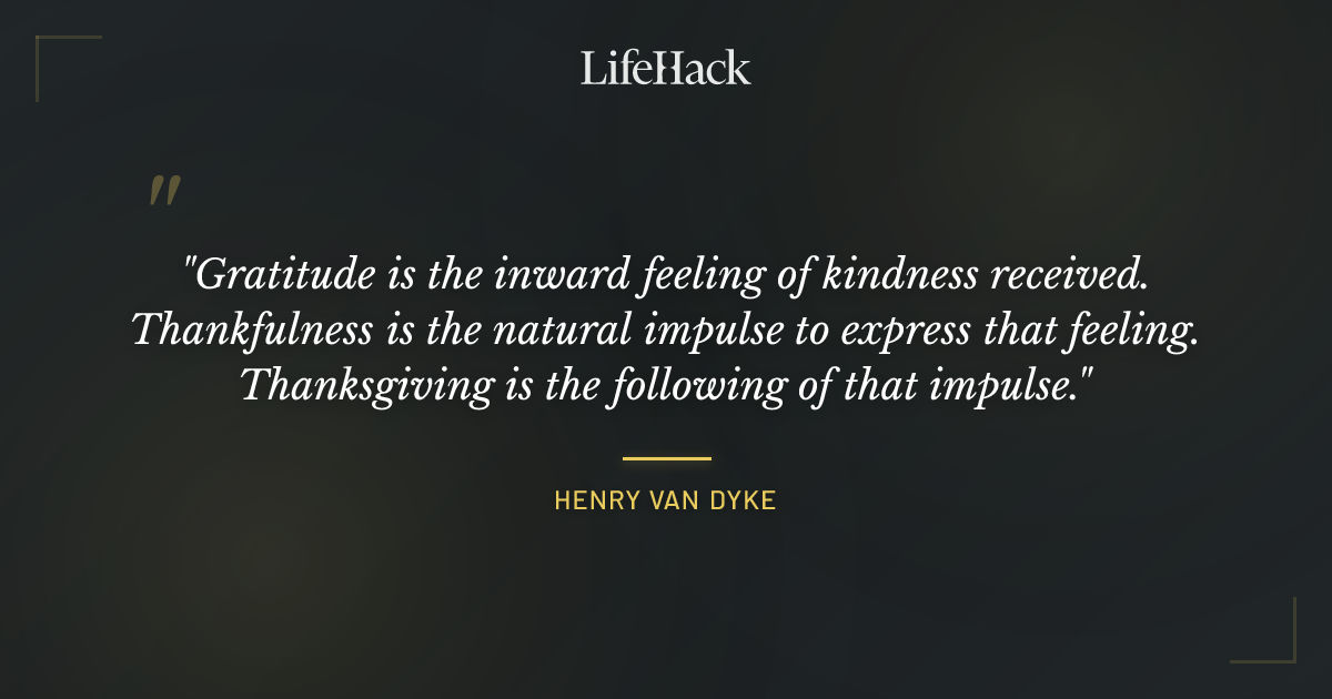 Quote by Henry van Dyke