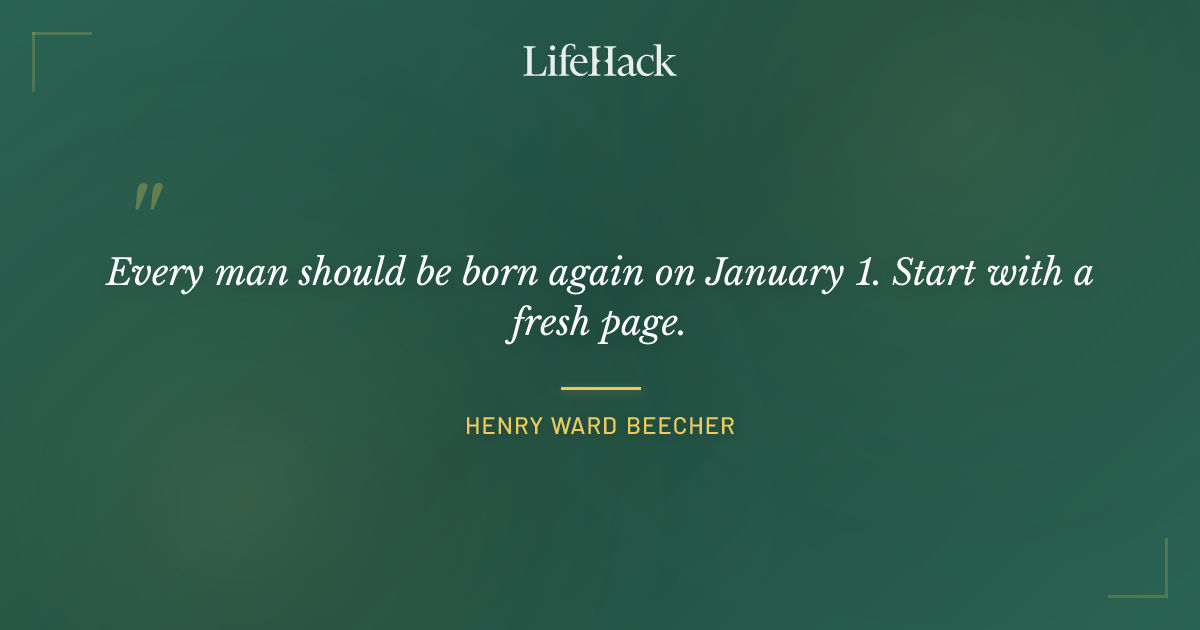 Quote by Henry Ward Beecher