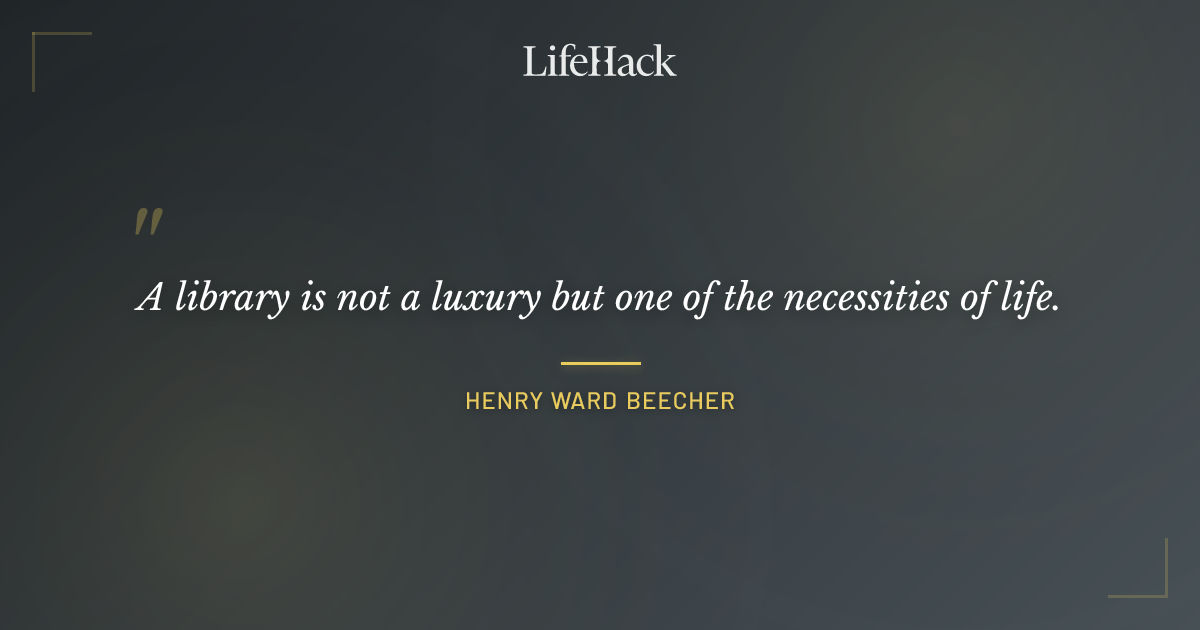 Quote by Henry Ward Beecher