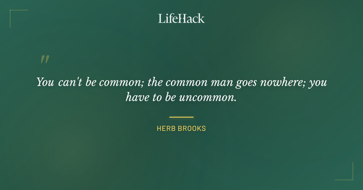 Quote by Herb Brooks