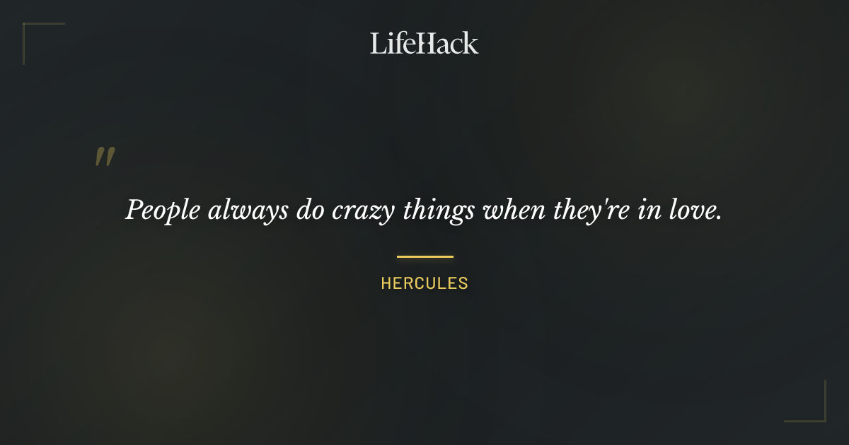 Quote by Hercules