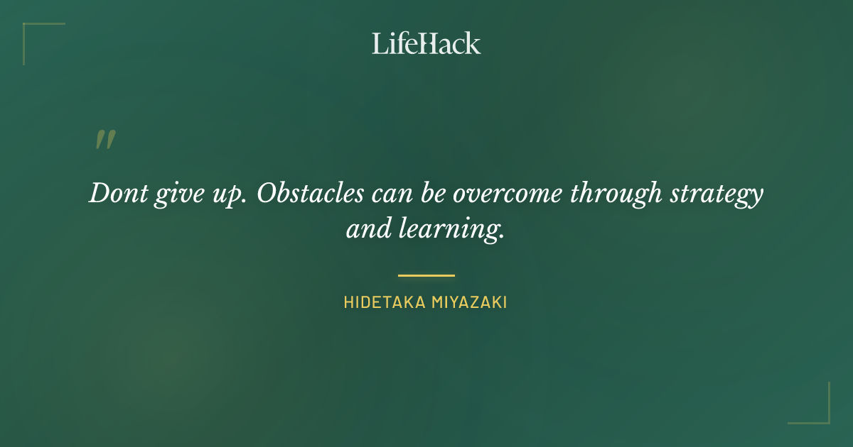 Quote by Hidetaka Miyazaki