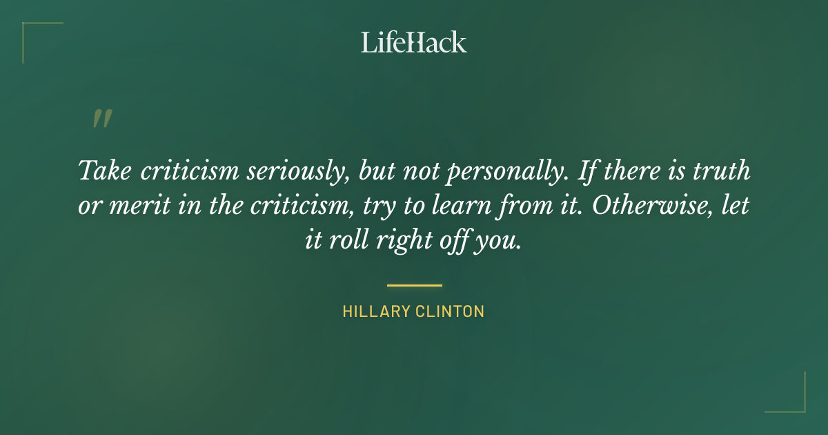 Quote by Hillary Clinton