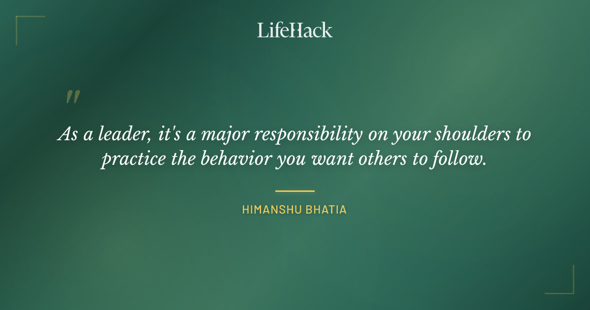 Quote by Himanshu Bhatia