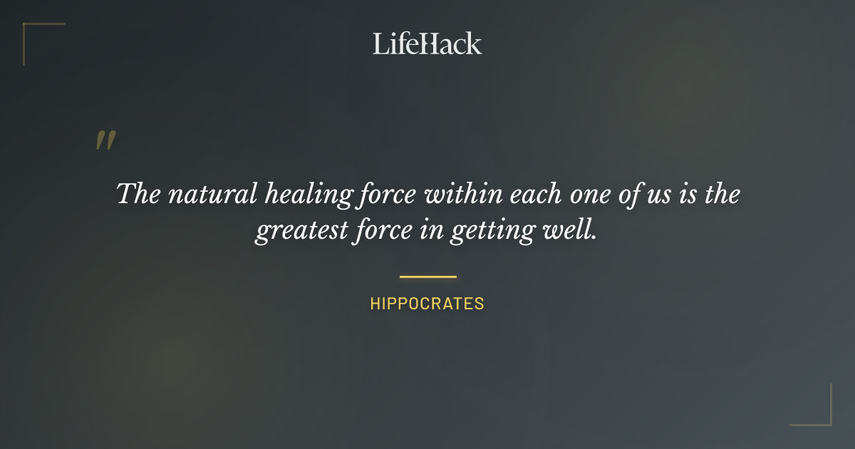 Quote by Hippocrates