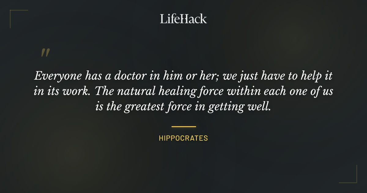 Quote by Hippocrates