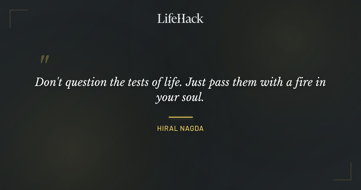 Quote by Hiral Nagda