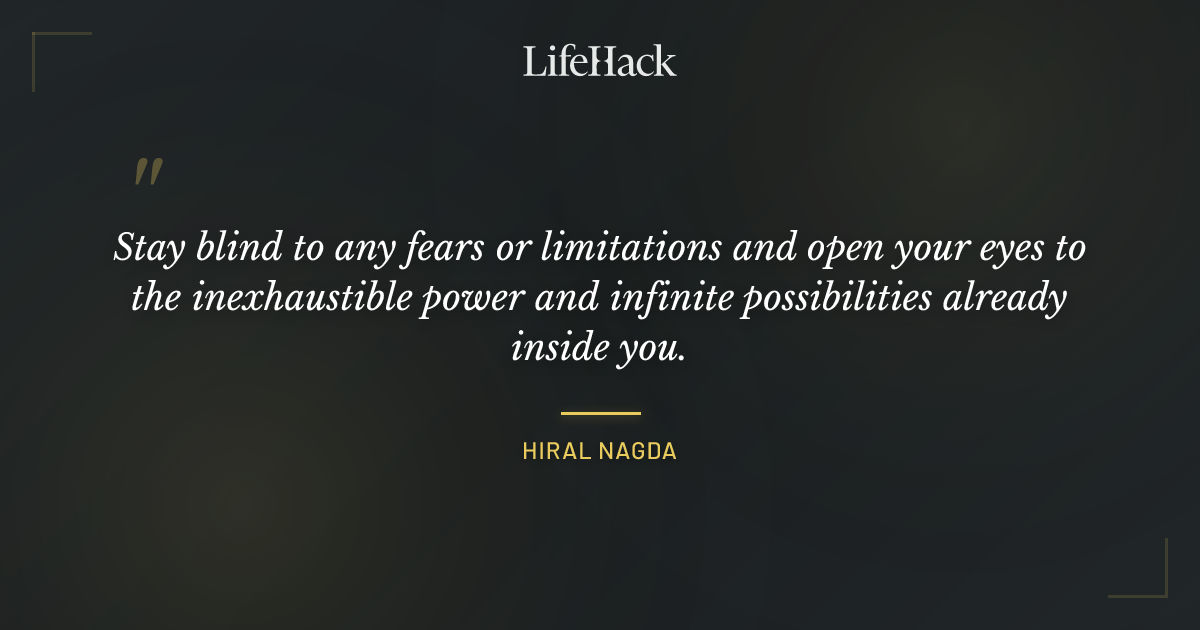 Quote by Hiral Nagda