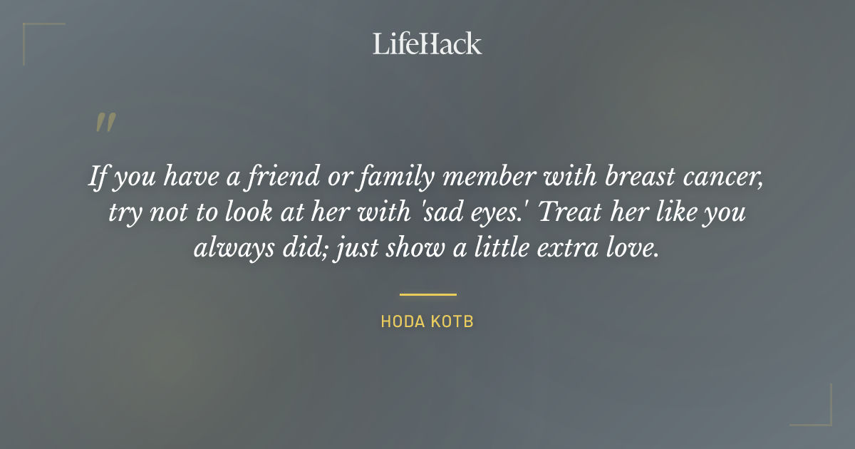 Quote by Hoda Kotb
