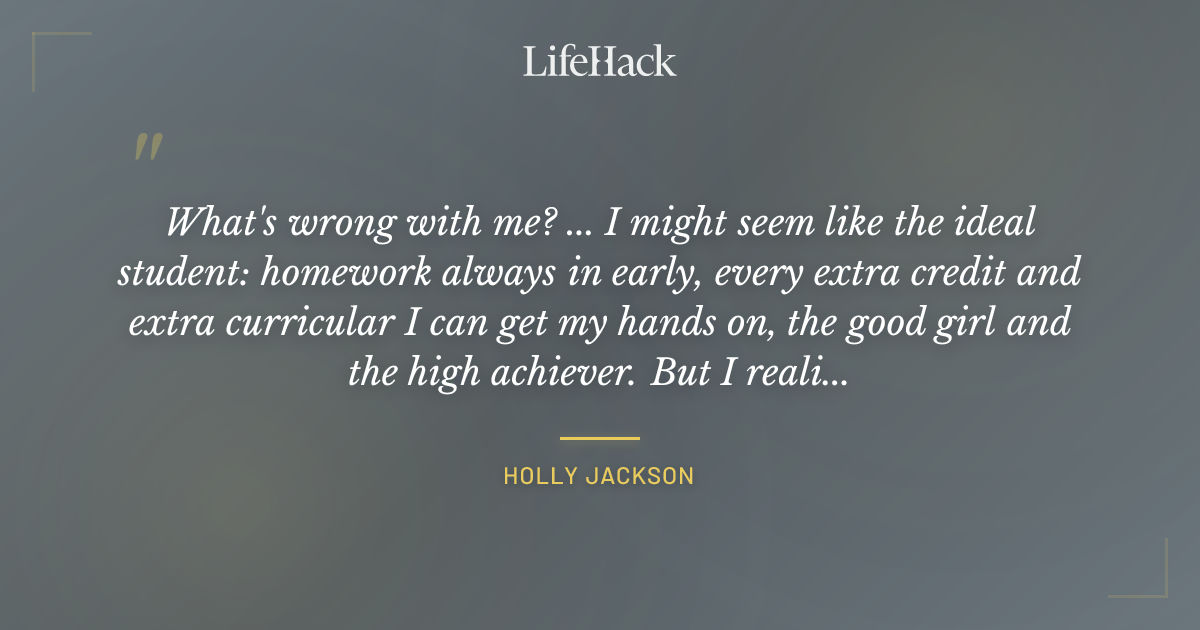 Quote by Holly Jackson