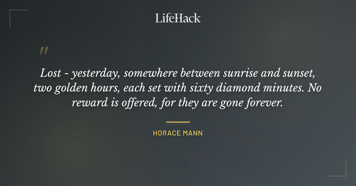 Quote by Horace Mann
