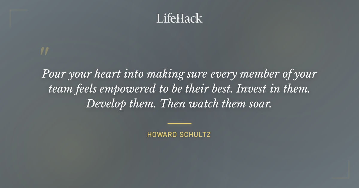 Quote by Howard Schultz