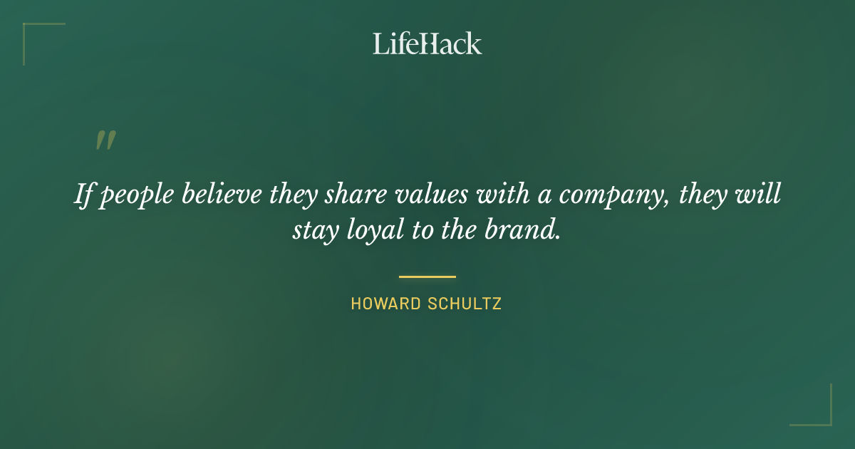 Quote by Howard Schultz