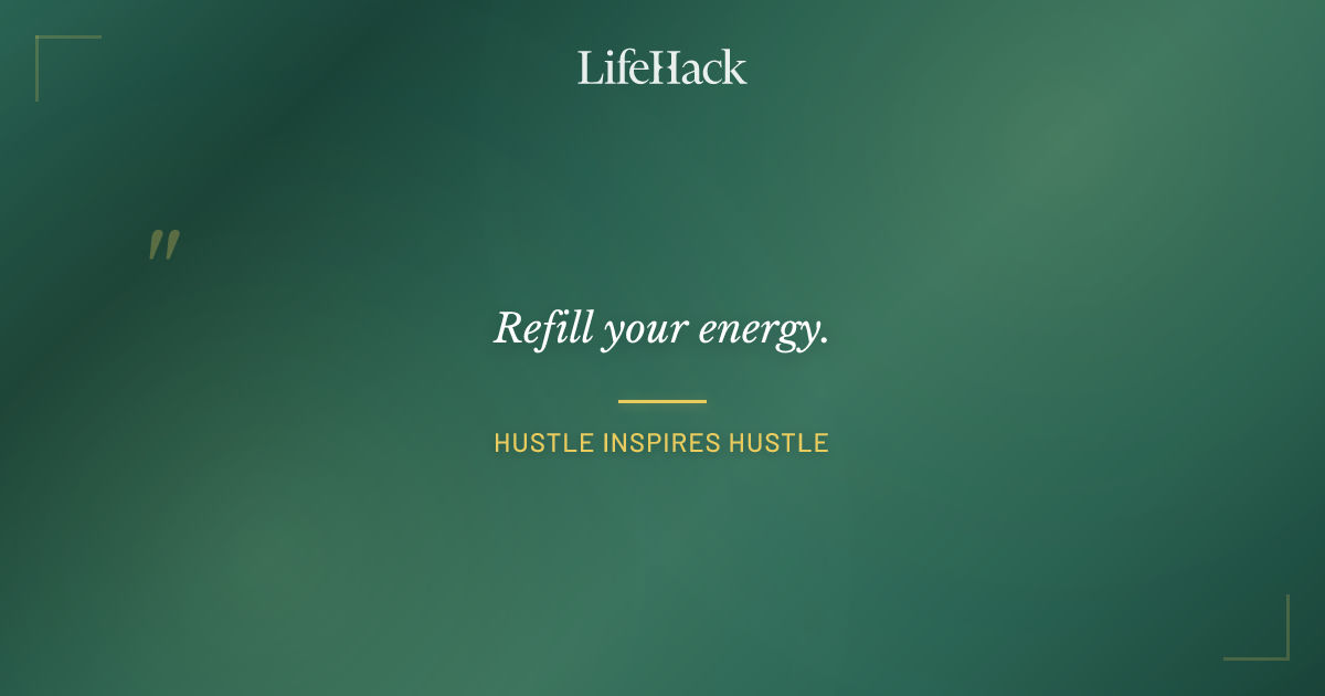 Quote by Hustle Inspires Hustle