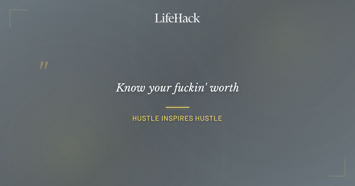 Quote by Hustle Inspires Hustle