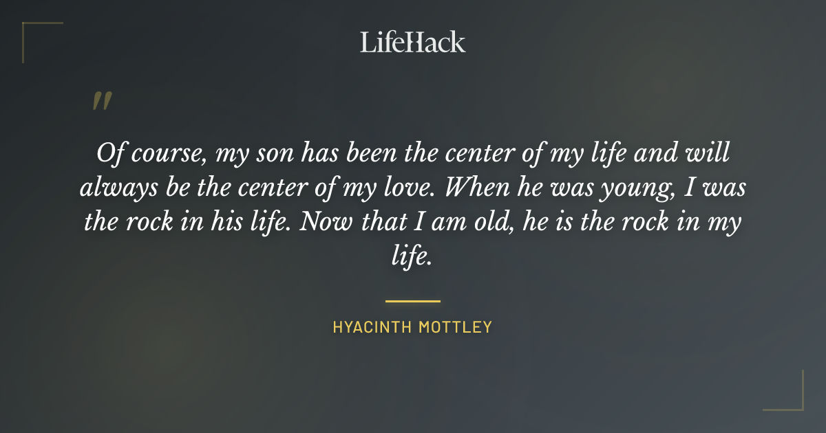 Quote by Hyacinth Mottley
