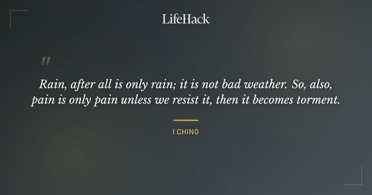 Quote by I Ching
