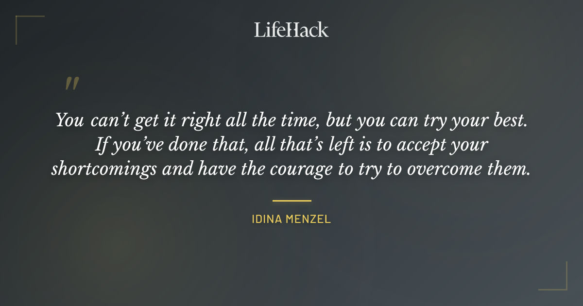 Quote by Idina Menzel