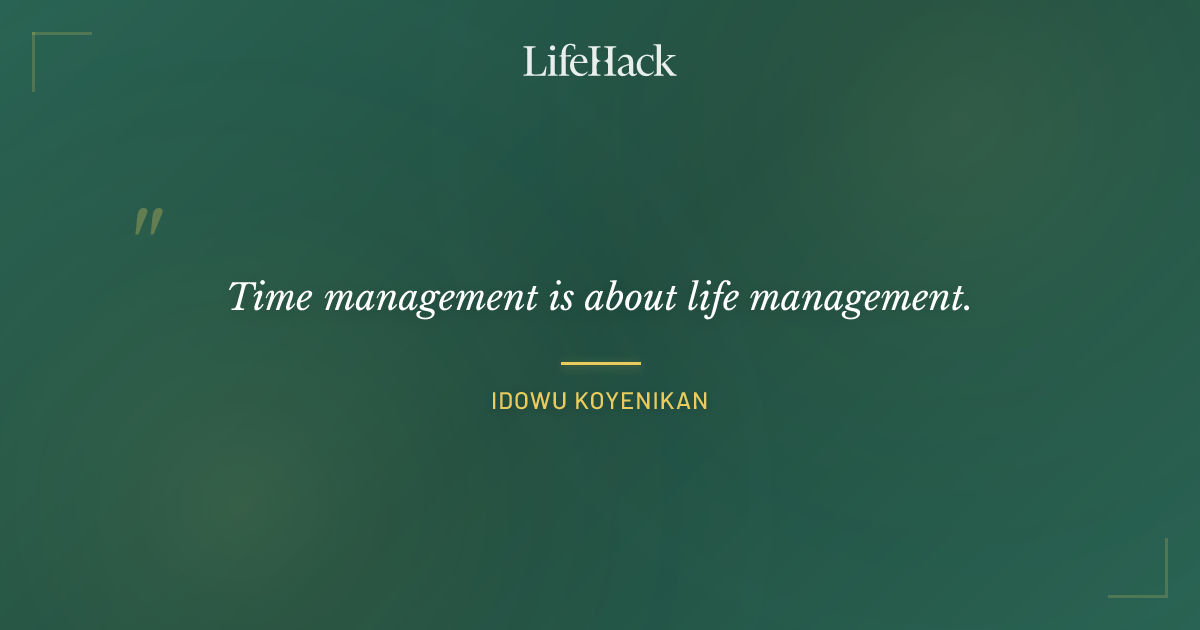 Quote by Idowu Koyenikan