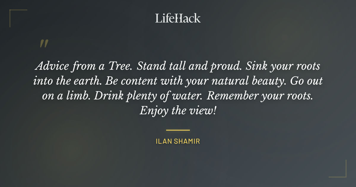 Quote by Ilan Shamir