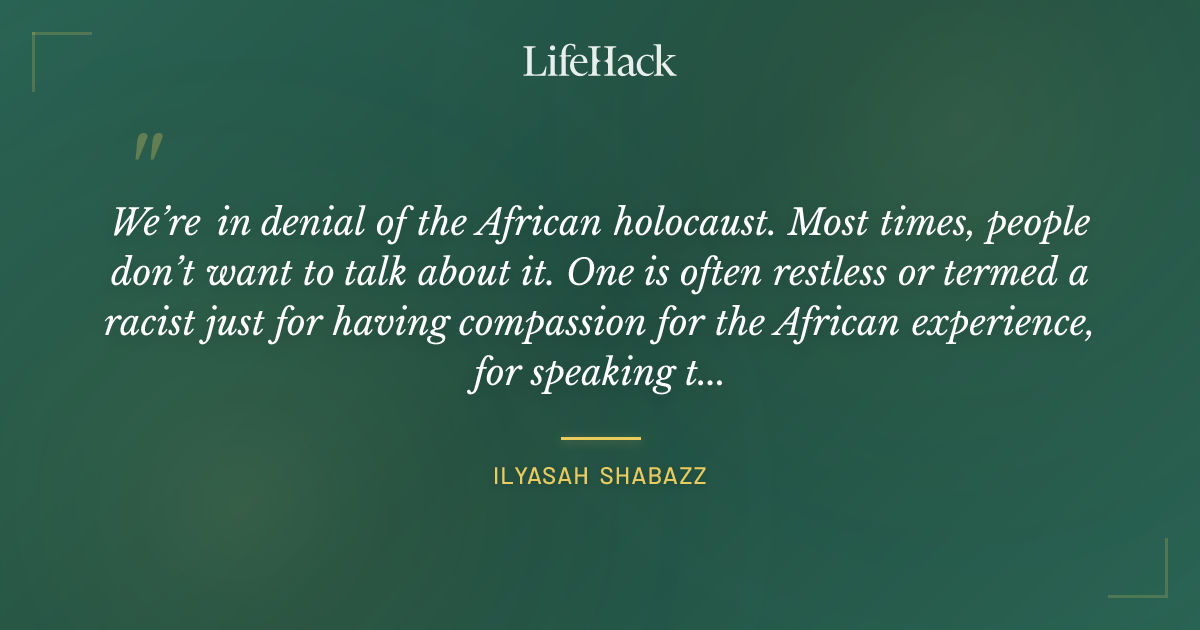 Quote by Ilyasah Shabazz