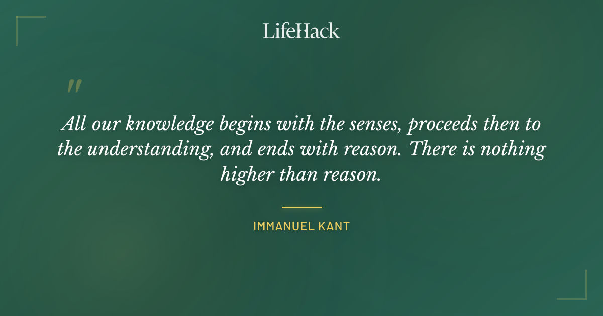 Quote by Immanuel Kant