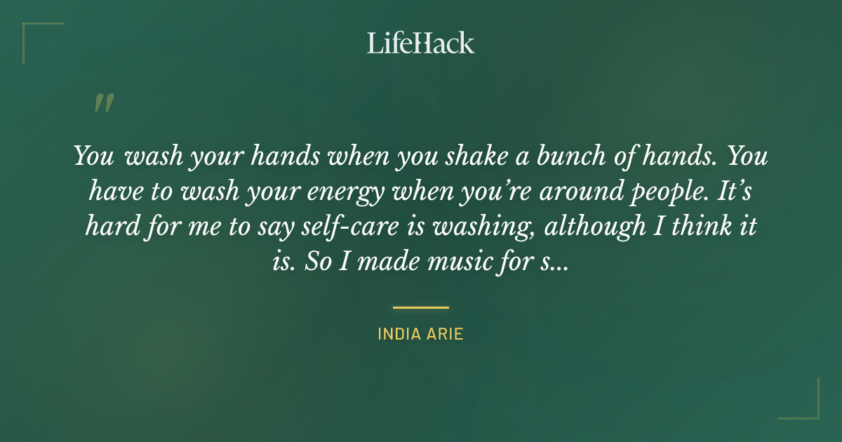Quote by India Arie