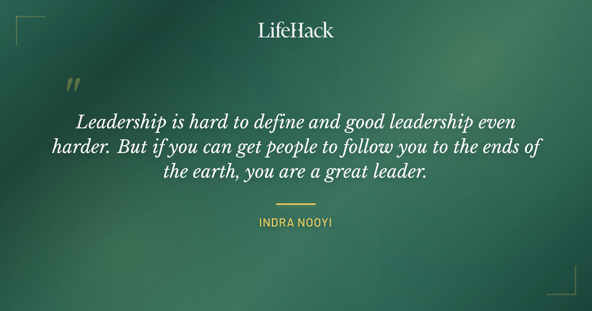 Quote by Indra Nooyi