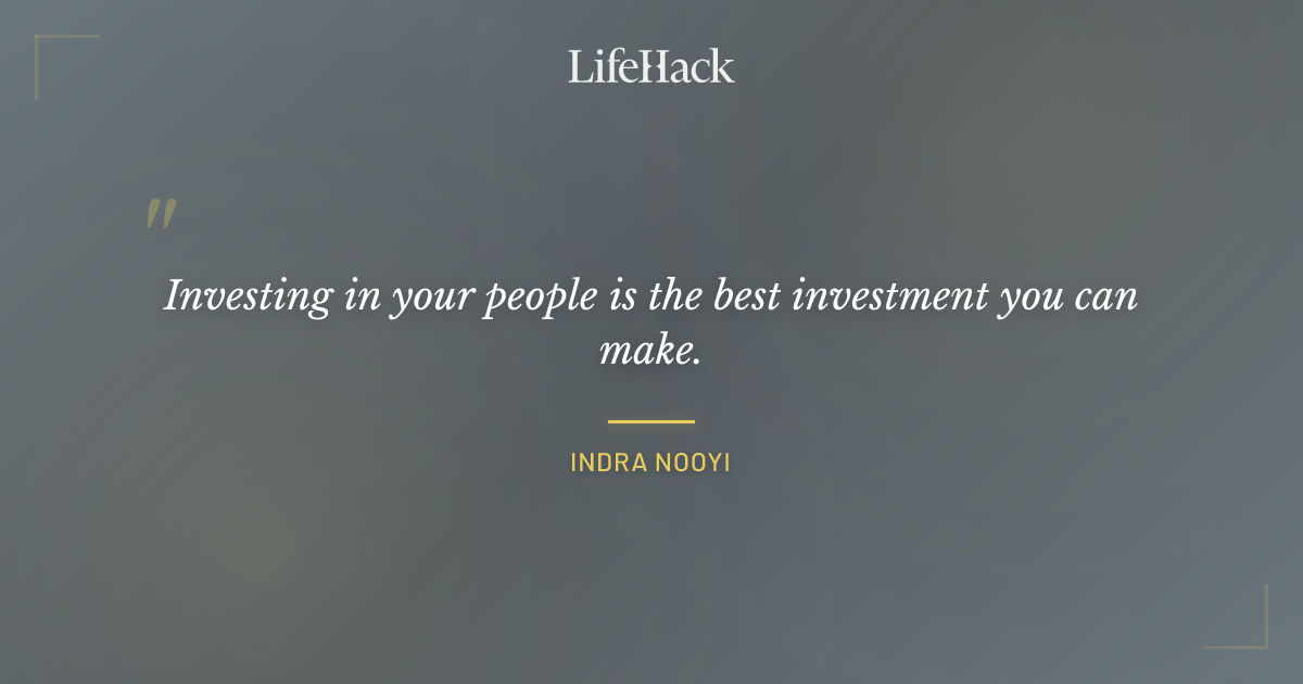 Quote by Indra Nooyi